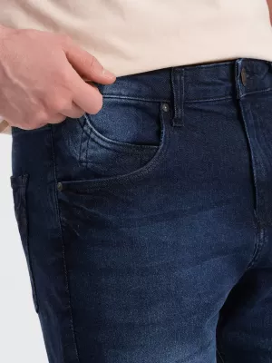 Pantaloni scurţi OMBRE OM-SRDS-0145 ALBASTRU ÎNCHIS