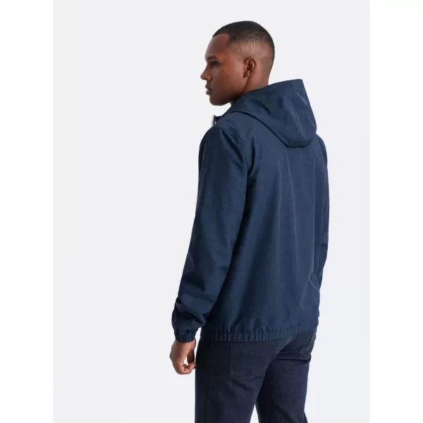  Sacou OMBRE OM-JANP-0136 ALBASTRU MARIN 