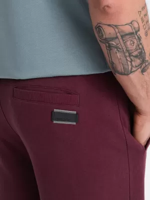 Pantaloni scurţi OMBRE OM-SRBS-0149 MARO