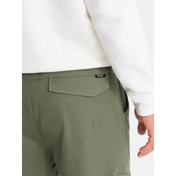 Pantaloni OMBRE OM-PAJO-0199 MĂSLIN 