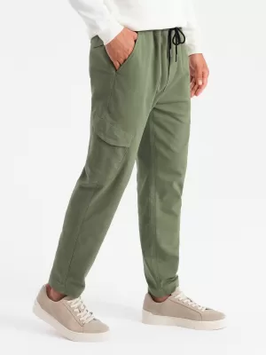 Pantaloni OMBRE OM-PAJO-0199 MĂSLIN