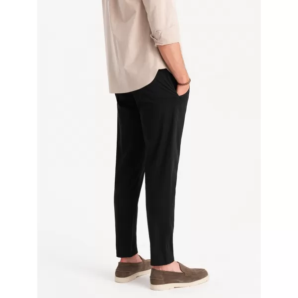  Pantaloni OMBRE OM-PACP-0118 NEGRU 