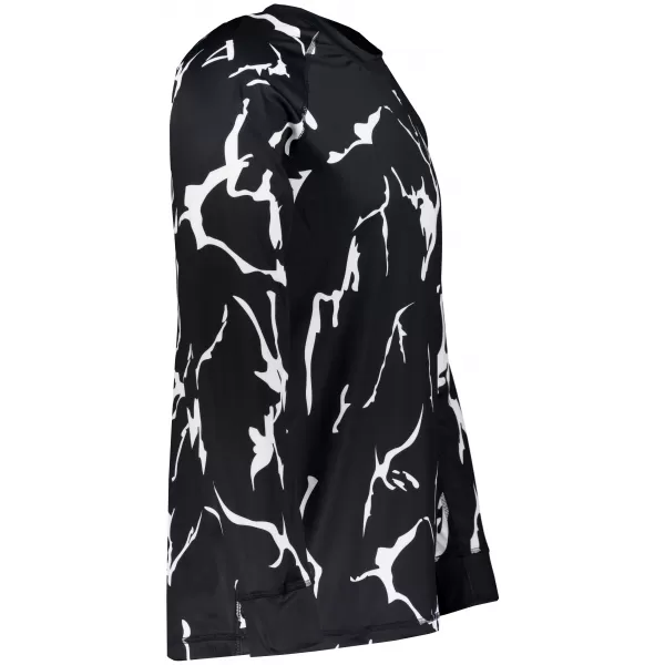  Tricou funcțional pentru bărbați cu mânecă lungă premium ALTISPORT VOJ/ALM052TER01 NEGRU 