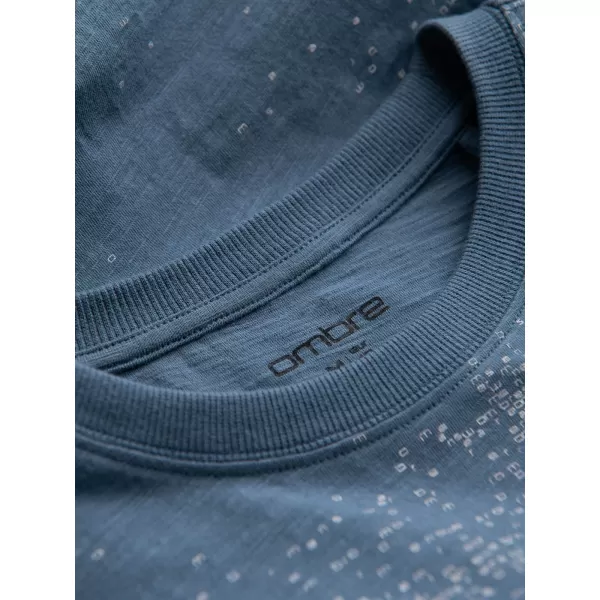  Cămaşă OMBRE OM-TSFP-0179 DENIM ALBASTRU 