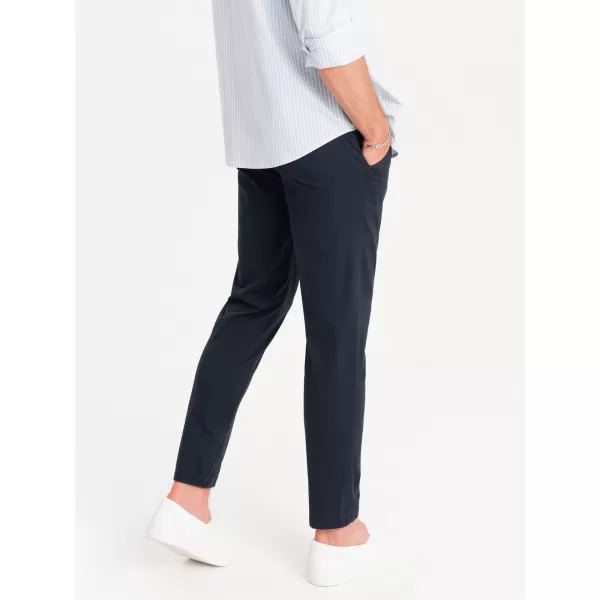 Pantaloni OMBRE OM-PACP-0118 ALBASTRU MARIN 
