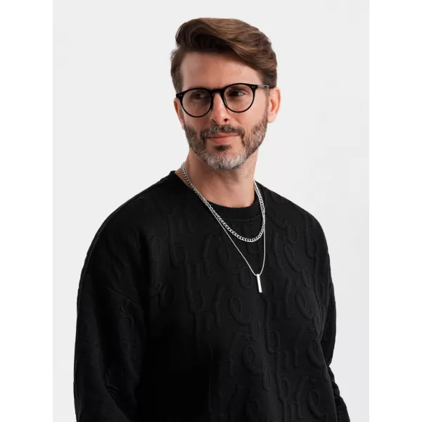  Panoul pentru bărbați OMBRE OM-SSNZ-0164 NEGRU 