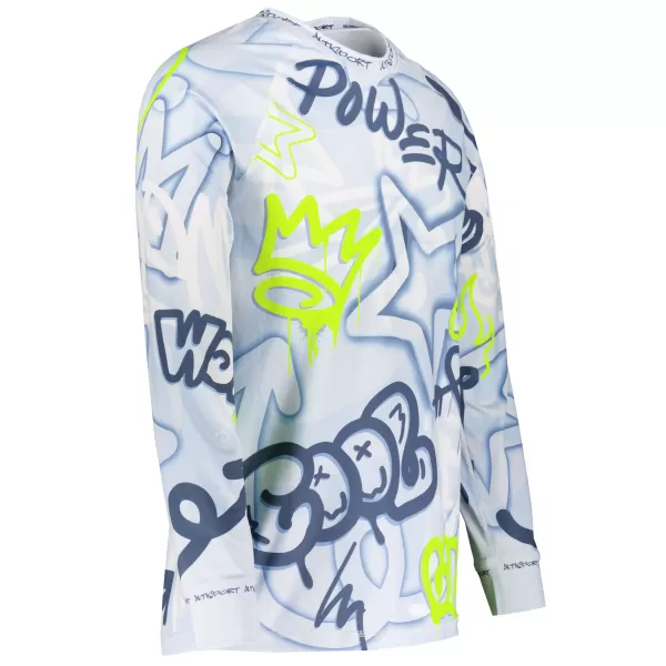  Tricou funcțional pentru bărbați cu mânecă lungă premium ALTISPORT VOJ/ALM054TER01 ALBASTRU 