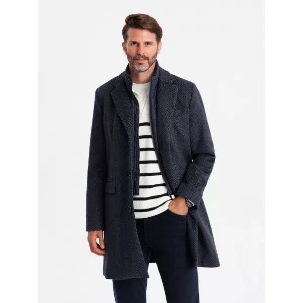  Haina masculină OMBRE OM-COWC-0121 ALBASTRU MARIN 