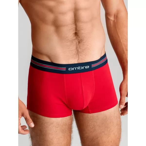  Pantaloni scurţi OMBRE OM-UNBO-0109 3 PACK MIX ALB 