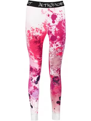 Premium funcțional de pantaloni termi funcționali pentru femei ALTISPORT VOJ/ALW055TER02 ROZ
