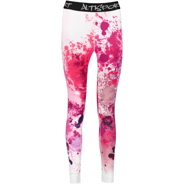  Premium funcțional de pantaloni termi funcționali pentru femei ALTISPORT VOJ/ALW055TER02 ROZ 