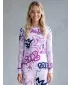 Tricou funcțional pentru femei cu mâneci lungi premium ALTISPORT VOJ/ALW054TER01 VIOLET