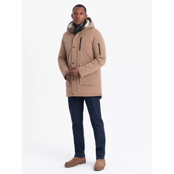  Sacou OMBRE OM-JALJ-0181 BEJ 