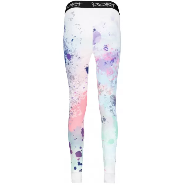  Premium funcțional de pantaloni termi funcționali pentru femei ALTISPORT VOJ/ALW055TER02 PURPLE-VERDE 