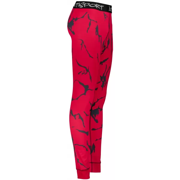  Premium funcțional pentru pantaloni termo funcționali pentru bărbați ALTISPORT VOJ/ALM052TER02 ROŞU 