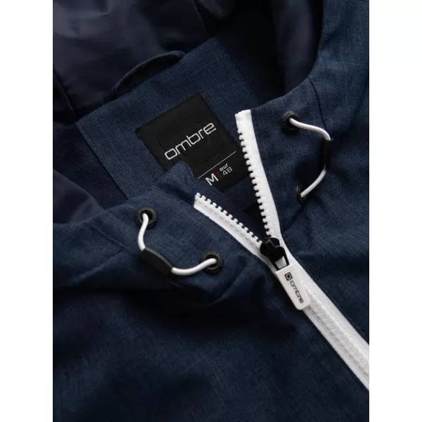  Sacou OMBRE OM-JANP-0136 ALBASTRU MARIN 