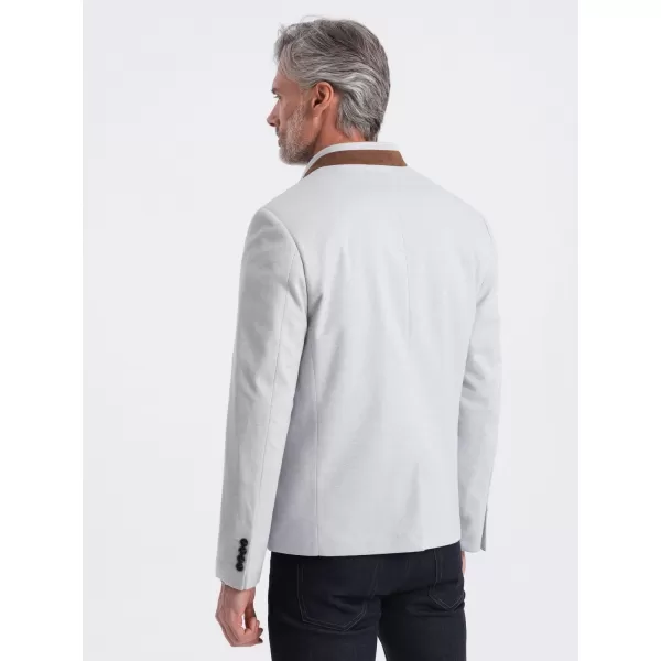  Sacou OMBRE OM-BLZB-0131 MELANGE GRI 