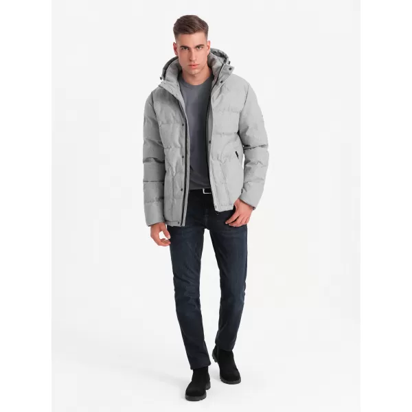  Sacou OMBRE OM-JAHP-0203 MELANGE GRI 
