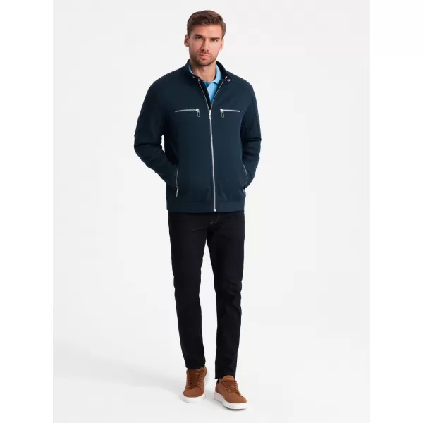  Sacou OMBRE OM-JALP-0157 ALBASTRU MARIN 