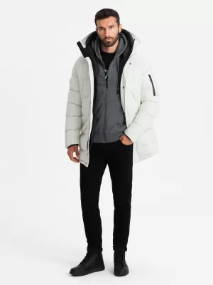 Sacou OMBRE OM-JALJ-0201 ALB