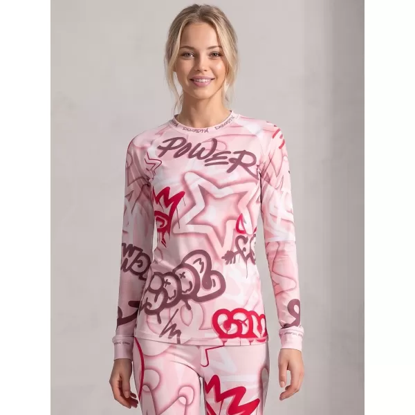 Tricou funcțional pentru femei cu mâneci lungi premium ALTISPORT VOJ/ALW054TER01 ROZ 