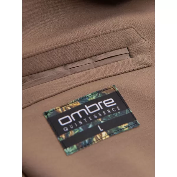  Sacou OMBRE OM-BLZB-0127 BEJ ÎNTUNECAT 