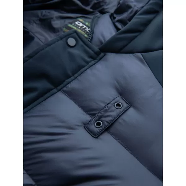  Sacou OMBRE OM-JALJ-0165 ALBASTRU MARIN 