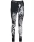 Premium funcțional de pantaloni termi funcționali pentru femei ALTISPORT VOJ/ALW055TER02 ALB -NEGRU