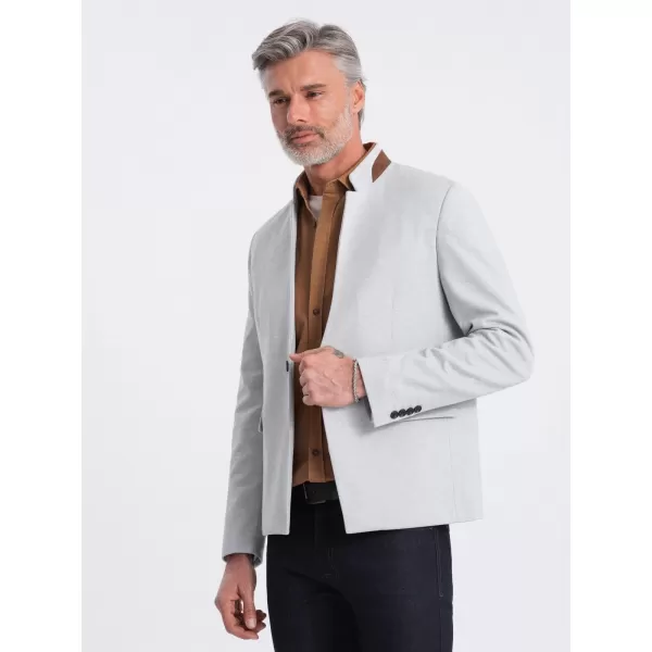  Sacou OMBRE OM-BLZB-0131 MELANGE GRI 