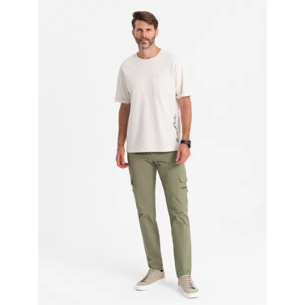  Pantaloni OMBRE OM-PACG-0204 MĂSLIN 