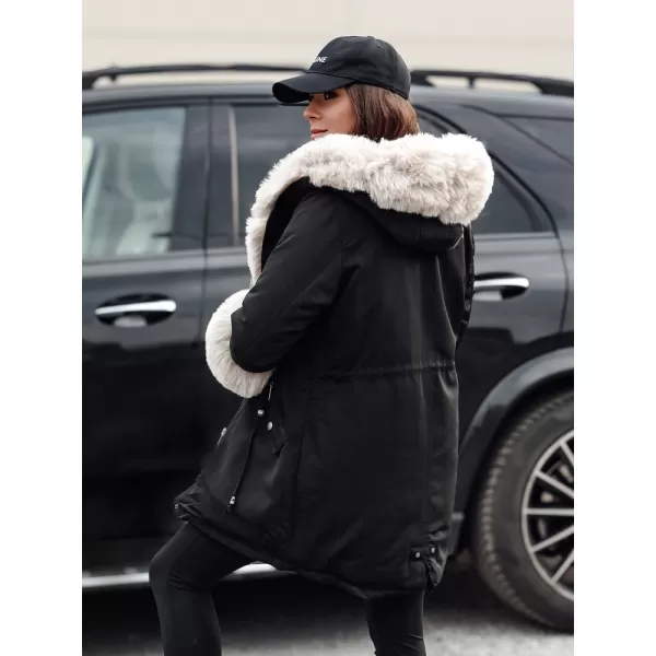  Haina DSTREET CHARMFUR TY4771 NEGRU 