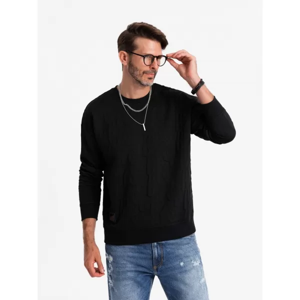  Panoul pentru bărbați OMBRE OM-SSNZ-0164 NEGRU 