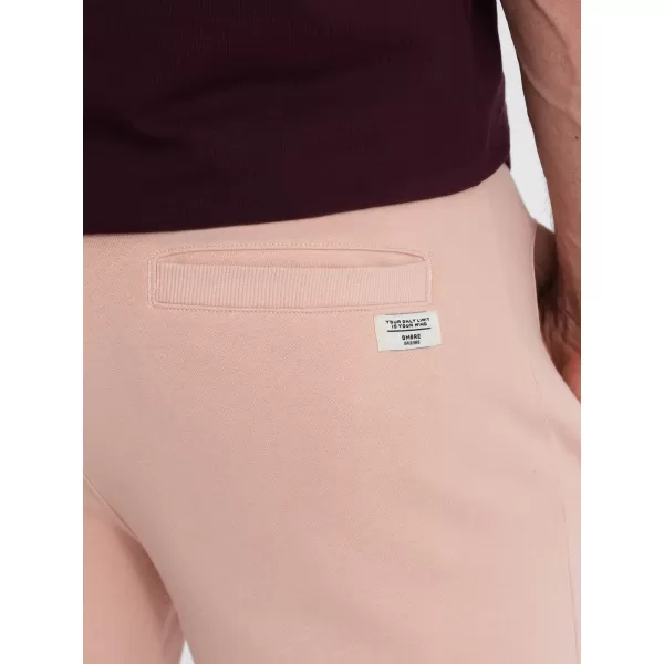  Pantaloni scurţi OMBRE OM-SRBS-0139 ROZ PULBERE 