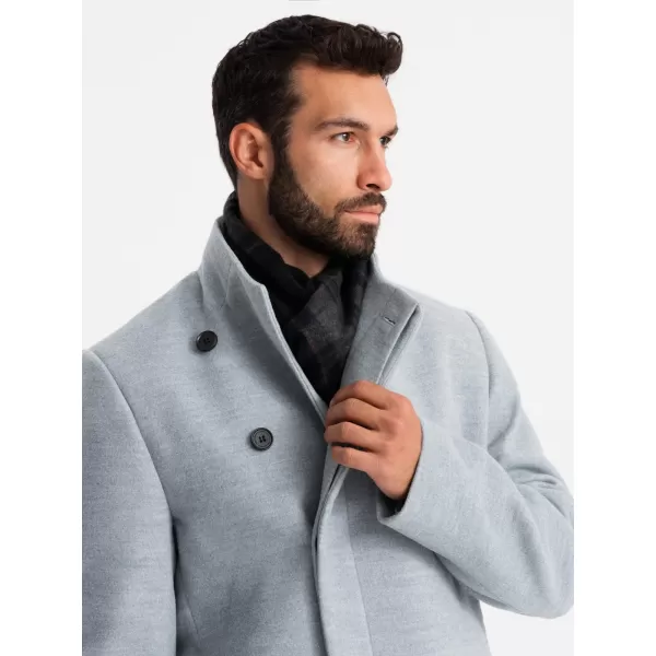  Haina masculină OMBRE OM-COWC-0120 MELANGE GRI 