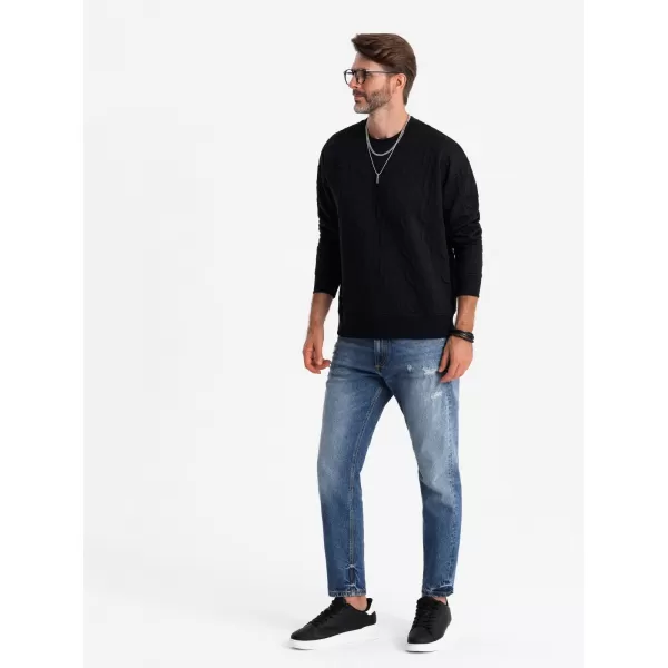  Panoul pentru bărbați OMBRE OM-SSNZ-0164 NEGRU 