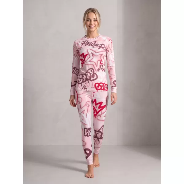  Premium funcțional de pantaloni termi funcționali pentru femei ALTISPORT VOJ/ALW054TER02 ROZ 