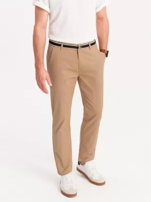 Pantaloni OMBRE OM-PACP-0118 NISIP