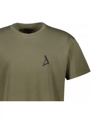 Tricou supradimensionat pentru bărbați ALTISPORT BYB/ALM002BY102 MĂSLIN