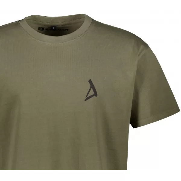  Tricou supradimensionat pentru bărbați ALTISPORT BYB/ALM002BY102 MĂSLIN 