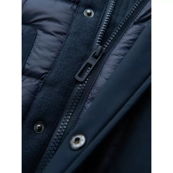  Sacou OMBRE OM-JALJ-0165 ALBASTRU MARIN 