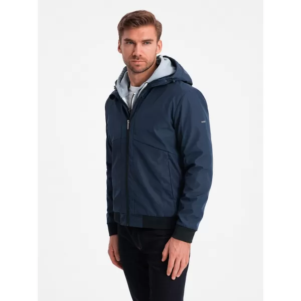  Sacou OMBRE OM-JANP-0149 ALBASTRU MARIN 