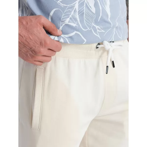  Pantaloni scurţi OMBRE OM-SRBS-0139 CREMĂ 