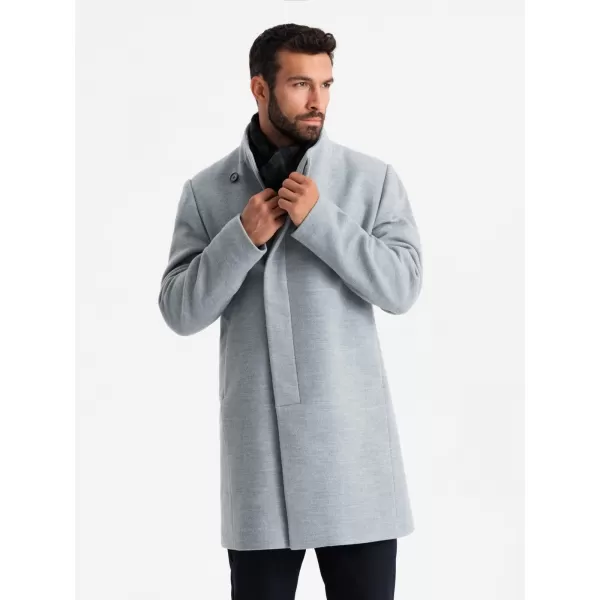  Haina masculină OMBRE OM-COWC-0120 MELANGE GRI 