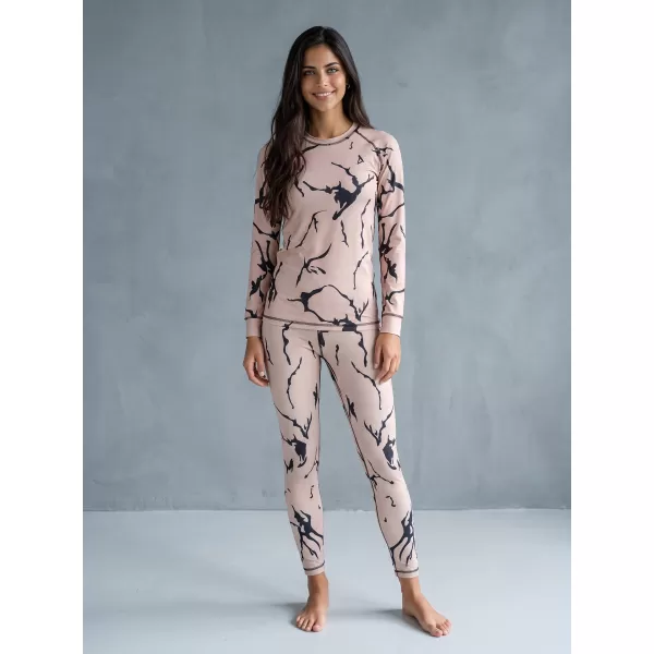  Tricou funcțional pentru femei cu mâneci lungi premium ALTISPORT VOJ/ALW052TER01 MARO 