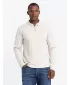 Cămaşă OMBRE OM-POLS-0130 CREMĂ