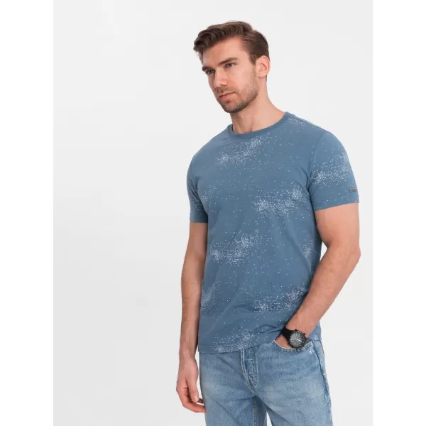  Cămaşă OMBRE OM-TSFP-0179 DENIM ALBASTRU 