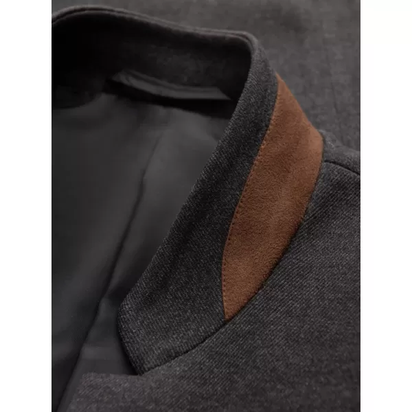 Sacou OMBRE OM-BLZB-0131 MELANGE NEGRU 