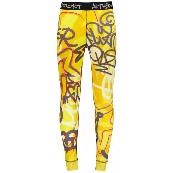  Premium funcțional pentru pantaloni termo funcționali pentru bărbați ALTISPORT VOJ/ALM054TER02 CHIHLIMBAR 
