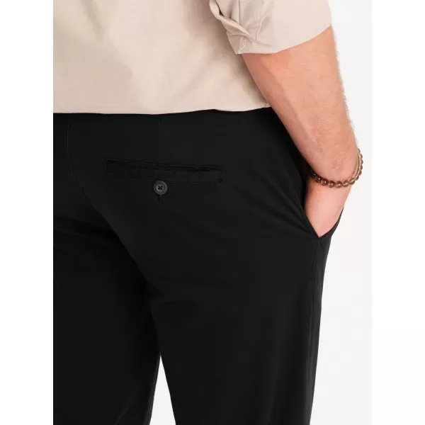  Pantaloni OMBRE OM-PACP-0118 NEGRU 