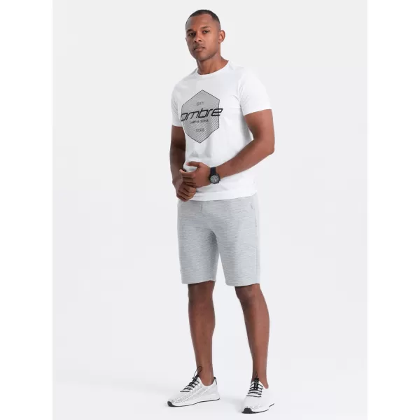  Pantaloni scurţi OMBRE OM-SRSK-0150 GRI 